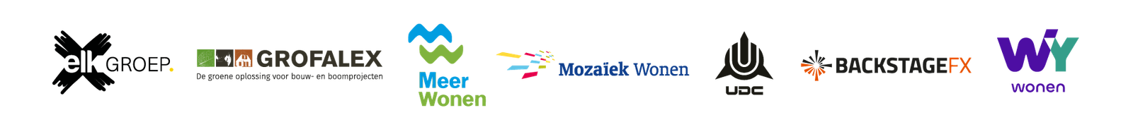 wij werken voor logos